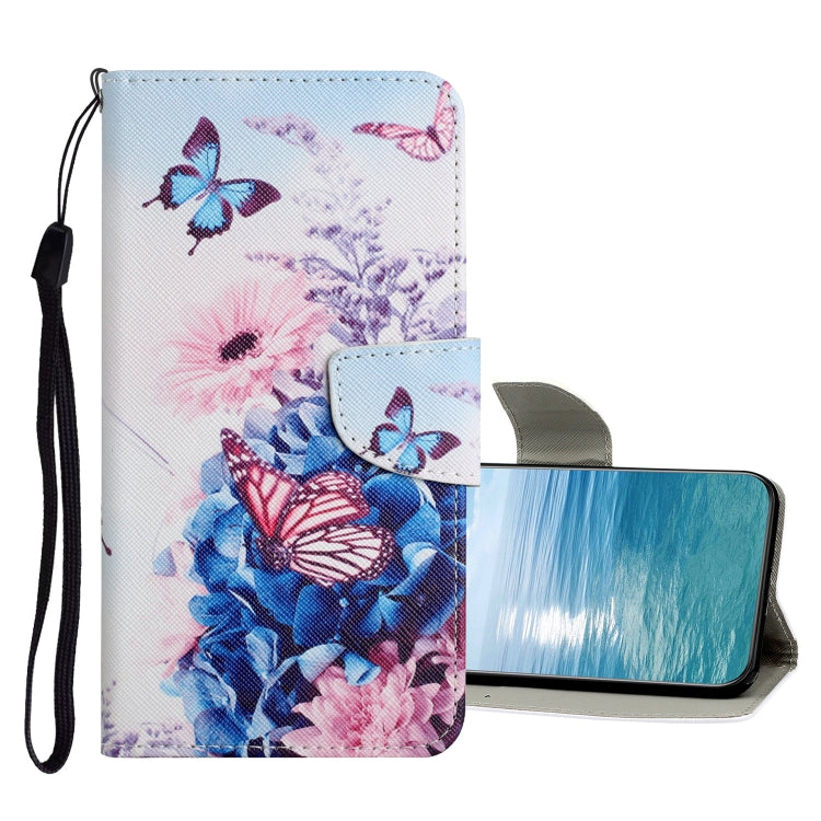 Colored Drawing Pattern Flip Leather Case, For Samsung Galaxy A73 5G