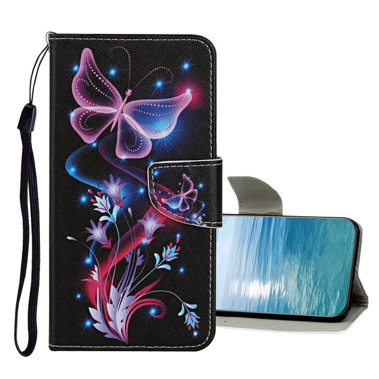 Colored Drawing Pattern Flip Leather Case, For Xiaomi Redmi Note 11 Pro 4G