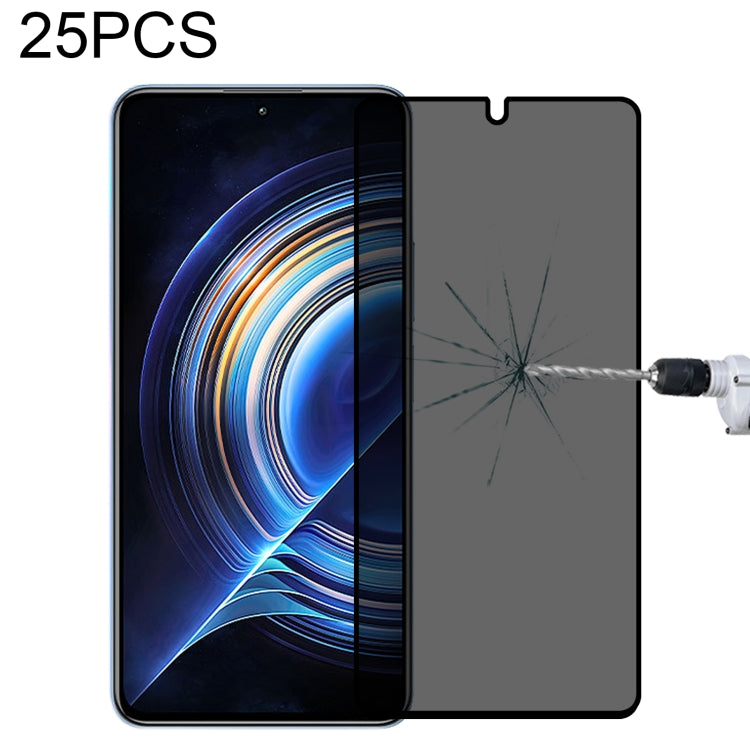 25 PCS Full Cover Anti-peeping Tempered Glass Film For Samsung Galaxy A12, For Samsung Galaxy S20 FE(25 PCS), For Xiaomi Redmi Note 11S / Note 11 SE India(25 PCS), For Samsung Galaxy M21(25 PCS), For Xiaomi Redmi K50/K50 Pro/K50 Gaming/Redmi K60(25 PCS...