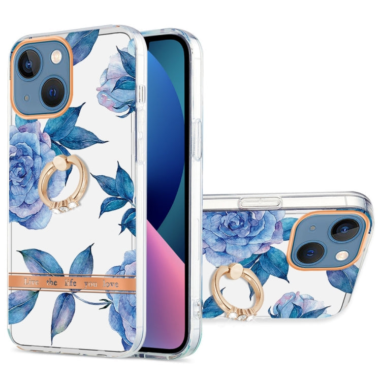 Ring IMD Flowers TPU Phone Case, For iPhone 13 mini, For iPhone 13, For iPhone 13 Pro, For iPhone 13 Pro Max