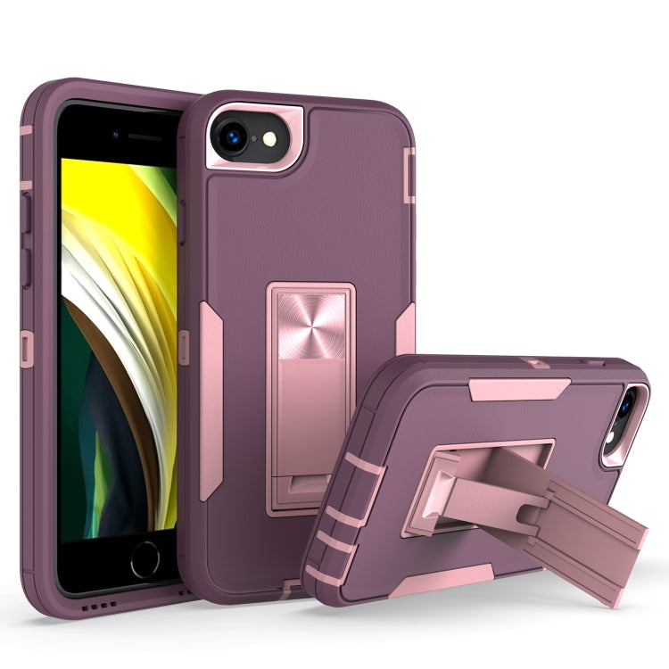 Magnetic Holder Phone Case, For iPhone SE 2022 / SE 2020 / 8 / 7, For iPhone 8 Plus / 7 Plus