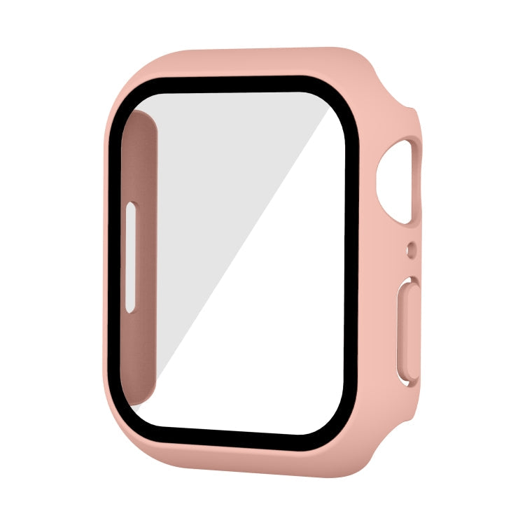 Waterproof PC+Tempered Film Watch Case, For Apple Watch Series 9 / 8 / 7 41mm, For Apple Watch Series 9 / 8 / 7 45mm
