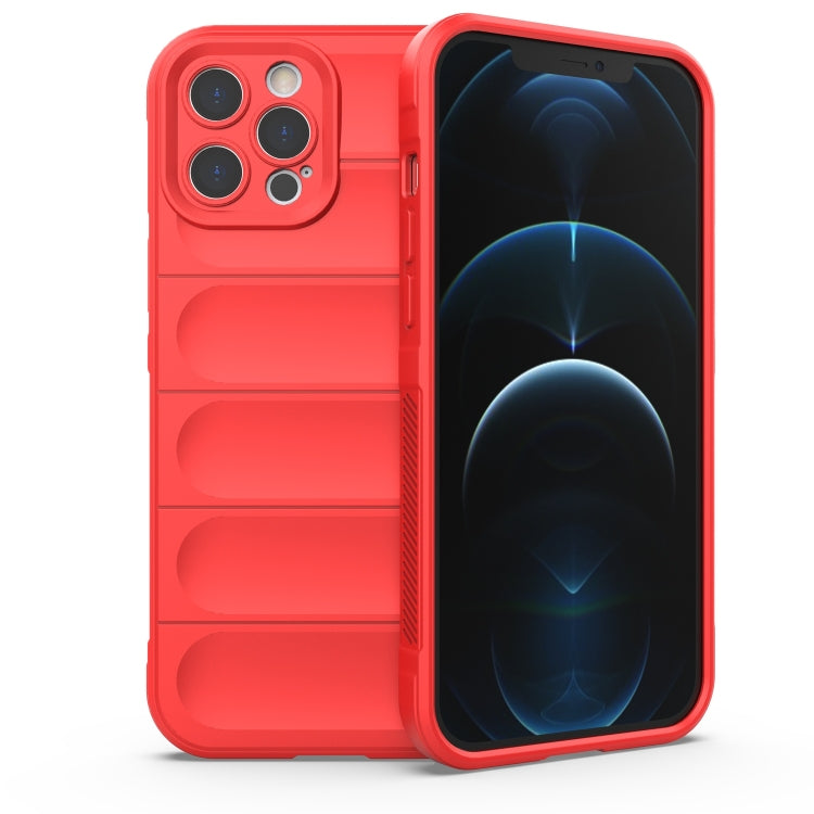 Magic Shield TPU + Flannel Phone Case, For iPhone 12 Pro, For iPhone 12 Pro Max