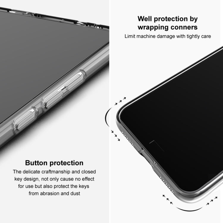IMAK UX-5 Series Transparent TPU Phone Case, For Samsung Galaxy M53 5G