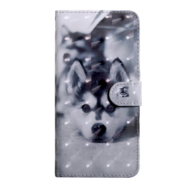 3D Painted Pattern Leather Phone Case, For Motorola Moto E20 / E30 / E40, For Motorola Moto E32