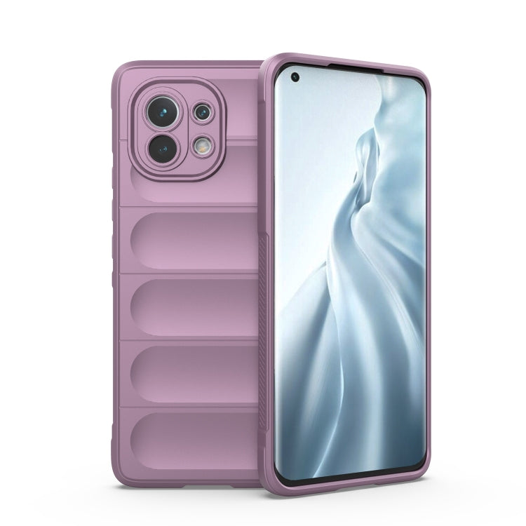 Magic Shield TPU + Flannel Phone Case, For Xiaomi Mi 11