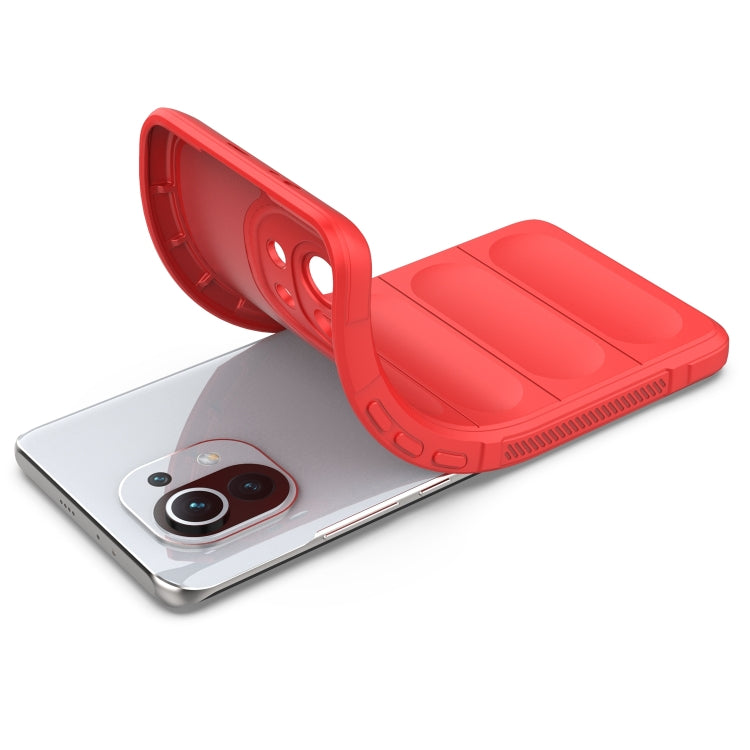 Magic Shield TPU + Flannel Phone Case, For Xiaomi Mi 11