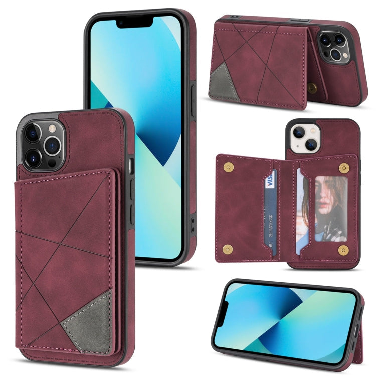 Line Card Holder Phone Case, For iPhone 13 mini, For iPhone 13, For iPhone 13 Pro, For iPhone 13 Pro Max
