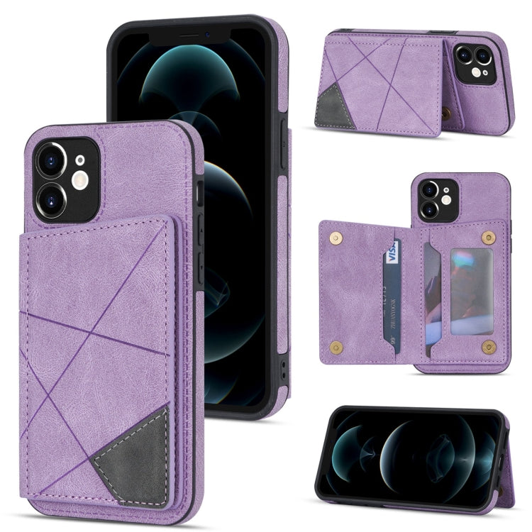 Line Card Holder Phone Case, For iPhone 12 mini, For iPhone 12, For iPhone 12 Pro, For iPhone 12 Pro Max