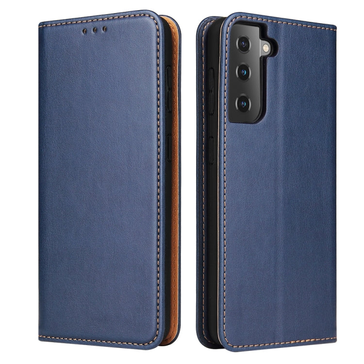 Fierre Shann PU Genuine Leather Texture Leather Phone Case, For Samsung Galaxy A02s, For Samsung Galaxy A13 5G, For Samsung Galaxy A33 5G, For Samsung Galaxy A53 5G, For Samsung Galaxy A73 5G, For Samsung Galaxy S21 FE 5G