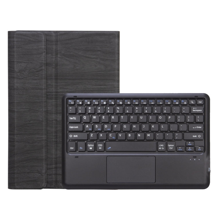 SF128-A Tree Texture Touchpad Bluetooth Keyboard Leather Tablet Case, SF128-A
