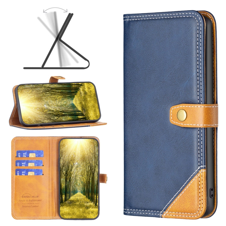 Color Matching Double Sewing Thread Leather Phone Case, For Xiaomi Poco M3, For Xiaomi Poco X3