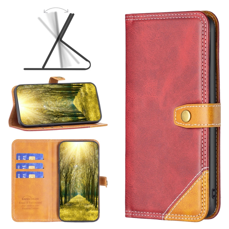 Color Matching Double Sewing Thread Leather Phone Case, For Xiaomi Poco M3, For Xiaomi Poco X3