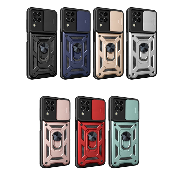 Sliding Camera Cover Design TPU + PC Phone Case, For Samsung Galaxy M53 5G