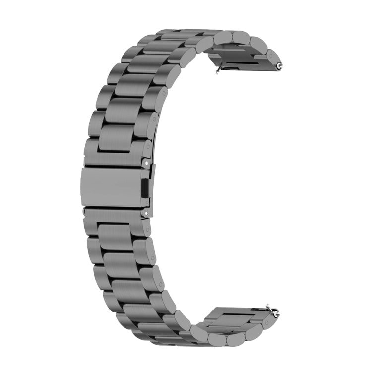 Three-bead Metal Steel Watch Band, For Huawei GT 3 Pro 46mm
