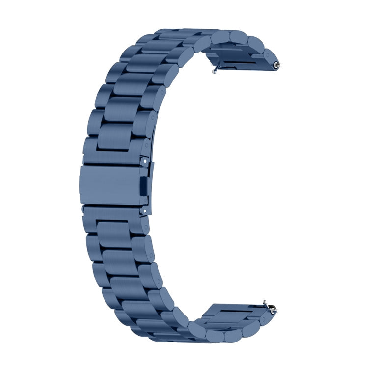 Three-bead Metal Steel Watch Band, For Huawei GT 3 Pro 46mm