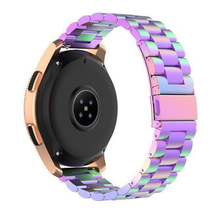 Three-bead Metal Steel Watch Band, For Huawei GT 3 Pro 46mm