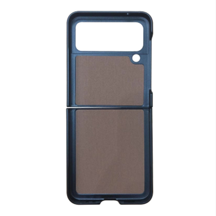 Two-color Litchi Texture Phone Case, For Samsung Galaxy Z Flip4