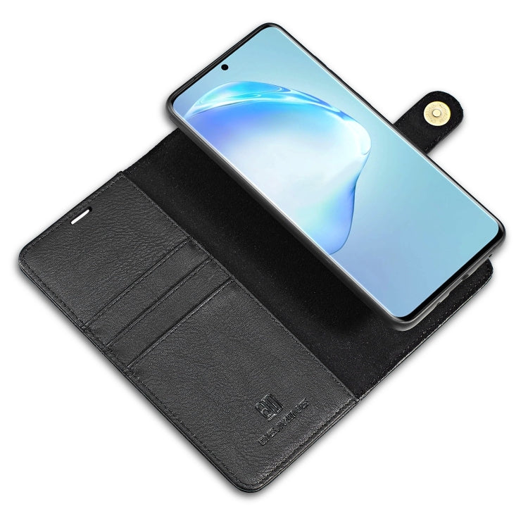 DG.MING Crazy Horse Texture Flip Detachable Magnetic Leather Case with Holder & Card Slots & Wallet, For Galaxy S20, For Galaxy S20+, For Galaxy S20 Ultra