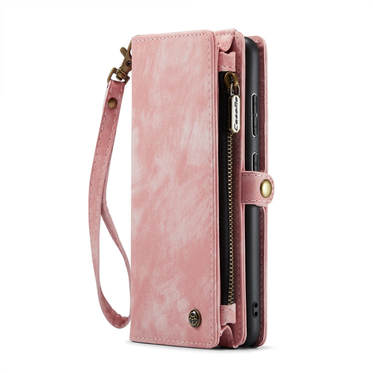 CaseMe Detachable Multifunctional Horizontal Flip Leather Case, with Card Slot & Holder & Zipper Wallet & Photo Frame, For Samsung Galaxy S20 Ultra, For Samsung Galaxy S20 Plus, For Samsung Galaxy S20