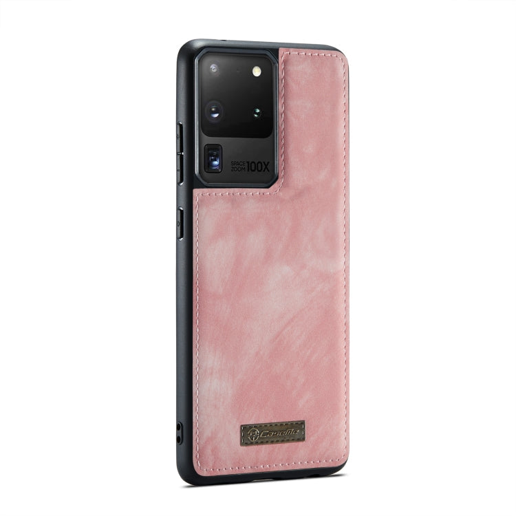 CaseMe Detachable Multifunctional Horizontal Flip Leather Case, with Card Slot & Holder & Zipper Wallet & Photo Frame, For Samsung Galaxy S20 Ultra, For Samsung Galaxy S20 Plus, For Samsung Galaxy S20