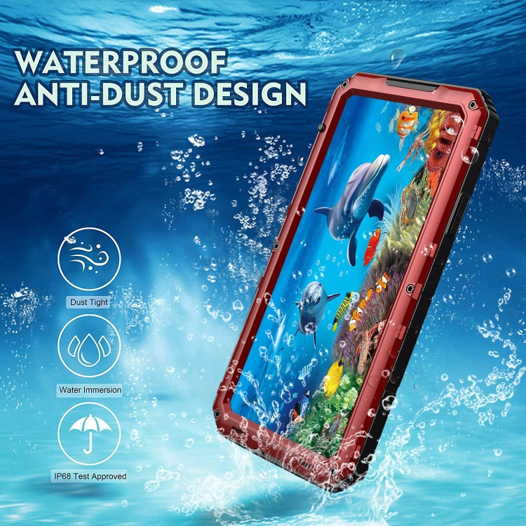 Dustproof Shockproof Waterproof Silicone + Metal Protective Case, For iPhone 11, For iPhone 11 Pro Max, For iPhone 11 Pro