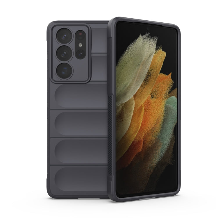 Magic Shield TPU + Flannel Phone Case – Samsung Galaxy S21+ 5G / S21 Ultra 5G