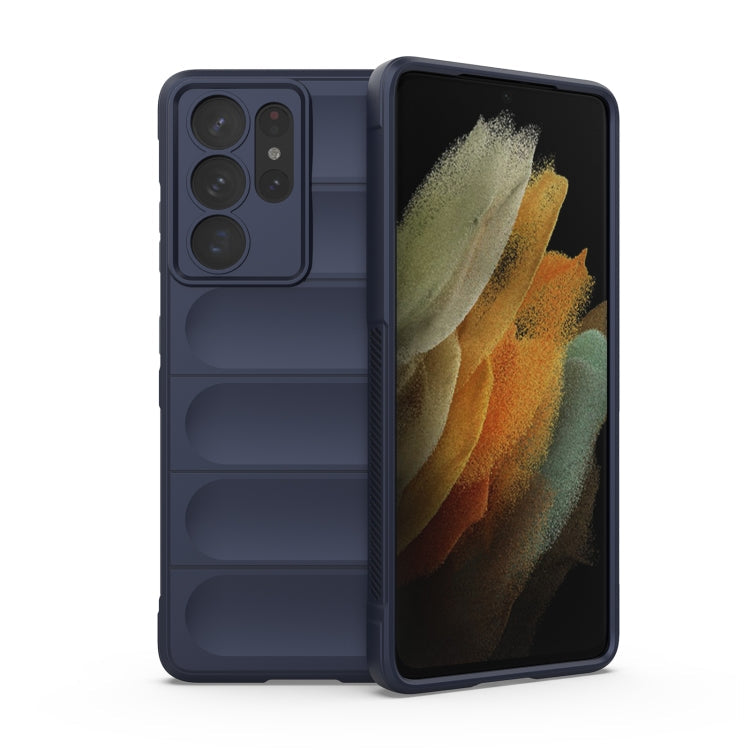 Magic Shield TPU + Flannel Phone Case – Samsung Galaxy S21+ 5G / S21 Ultra 5G