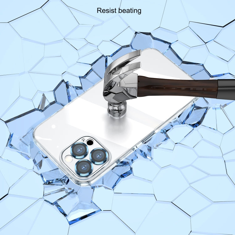 Transparent PC Phone Case with Lens Film, For iPhone 12 Pro, For iPhone 12 Pro Max