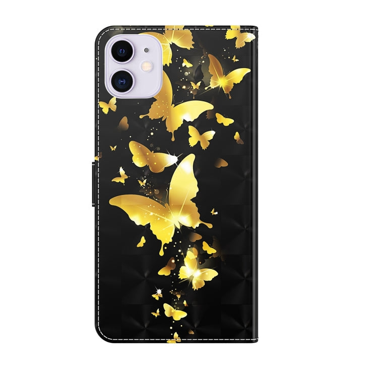 3D Painting Pattern Flip Leather Phone Case, For iPhone 14, For iPhone 14 Plus