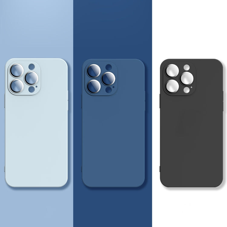 Lens Glass Film Liquid State Phone Case, For iPhone 12, For iPhone 12 Pro, For iPhone 11 Pro