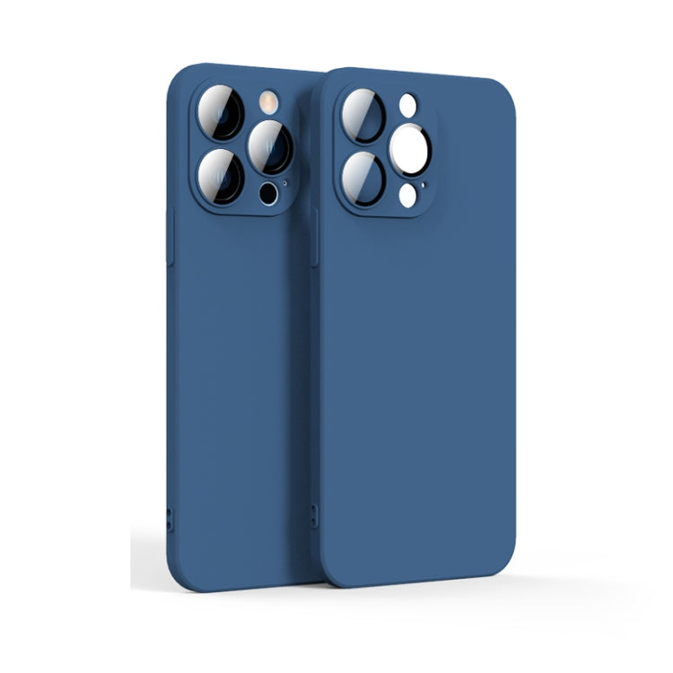 Lens Glass Film Liquid State Phone Case, For iPhone 12, For iPhone 12 Pro, For iPhone 11 Pro