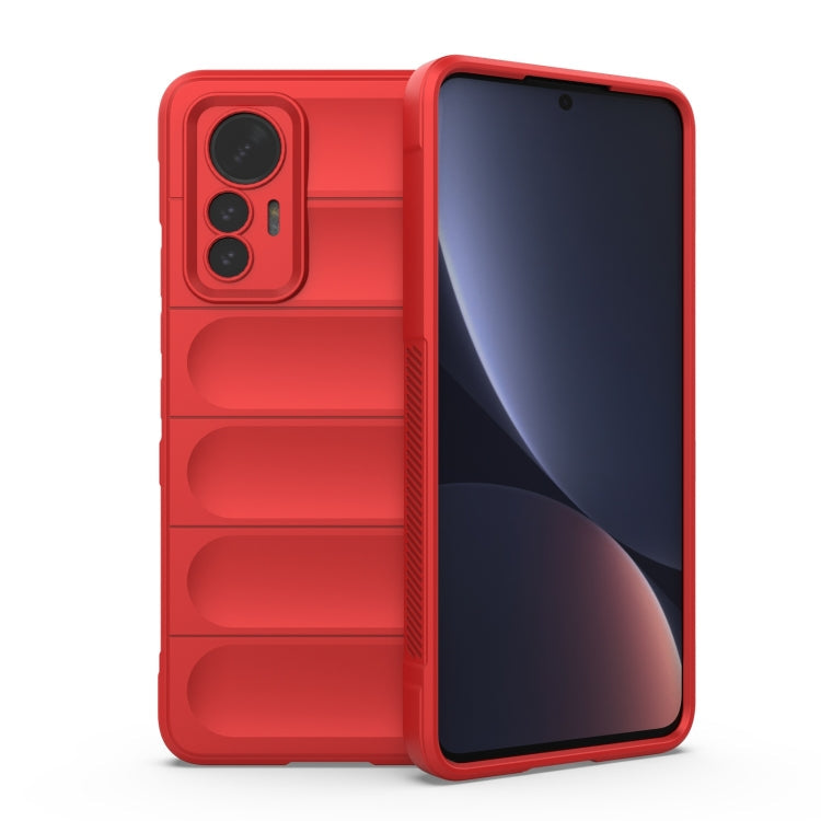 Magic Shield TPU + Flannel Phone Case, For Xiaomi 12 Lite
