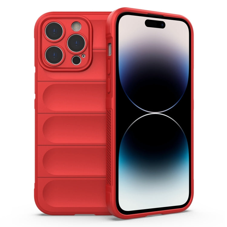 Magic Shield TPU + Flannel Phone Case, For iPhone 14, For iPhone 14 Pro