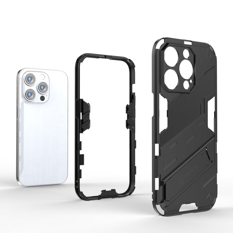 Punk Armor 2 in 1 PC + TPU Phone Case, For iPhone 14 Pro Max