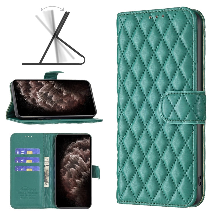 Diamond Lattice Wallet Leather Flip Phone Case, For iPhone 11 Pro Max, For iPhone SE 2022 / SE 2020 / 7 / 8, For iPhone 7 Plus / 8 Plus, For iPhone 8 Plus