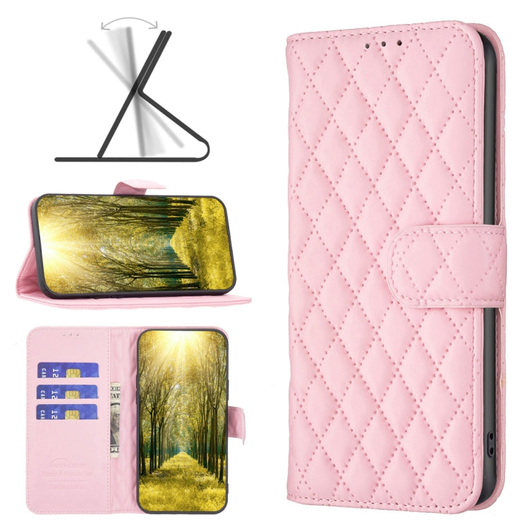 Diamond Lattice Wallet Leather Flip Phone Case, For iPhone 11 Pro Max, For iPhone SE 2022 / SE 2020 / 7 / 8, For iPhone 7 Plus / 8 Plus, For iPhone 8 Plus