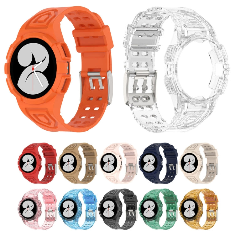 Silicone Integrated Watch Band, For Samsung Galaxy Watch4 40mm
