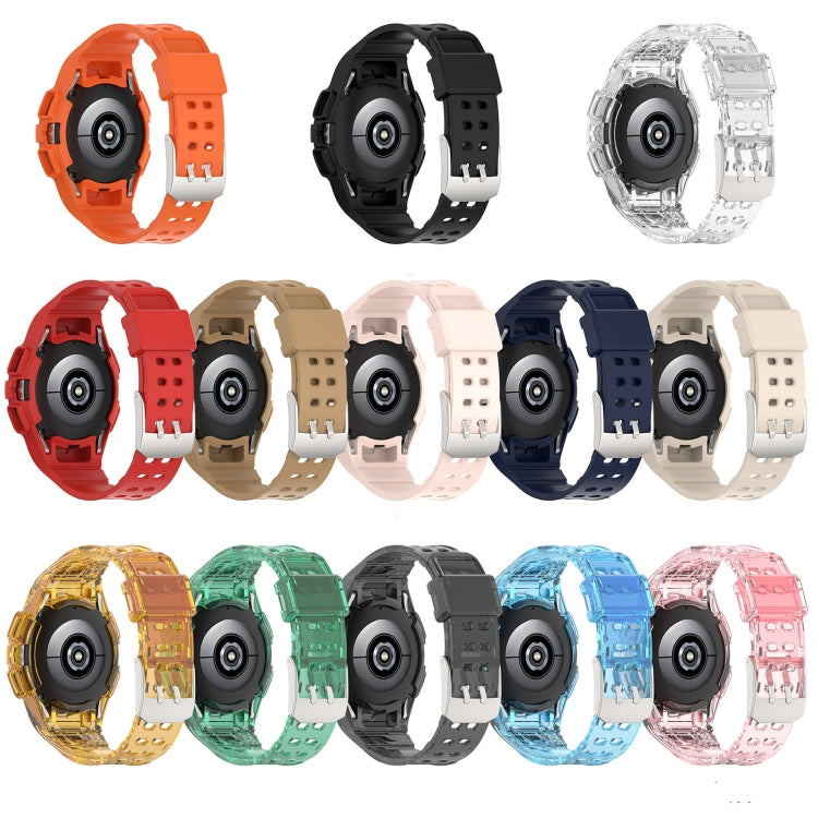 Silicone Integrated Watch Band, For Samsung Galaxy Watch4 40mm