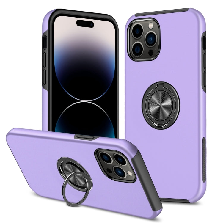 Magnetic Ring Kickstand Shockproof Phone Case, For iPhone 14, For iPhone 14 Plus, For iPhone 14 Pro