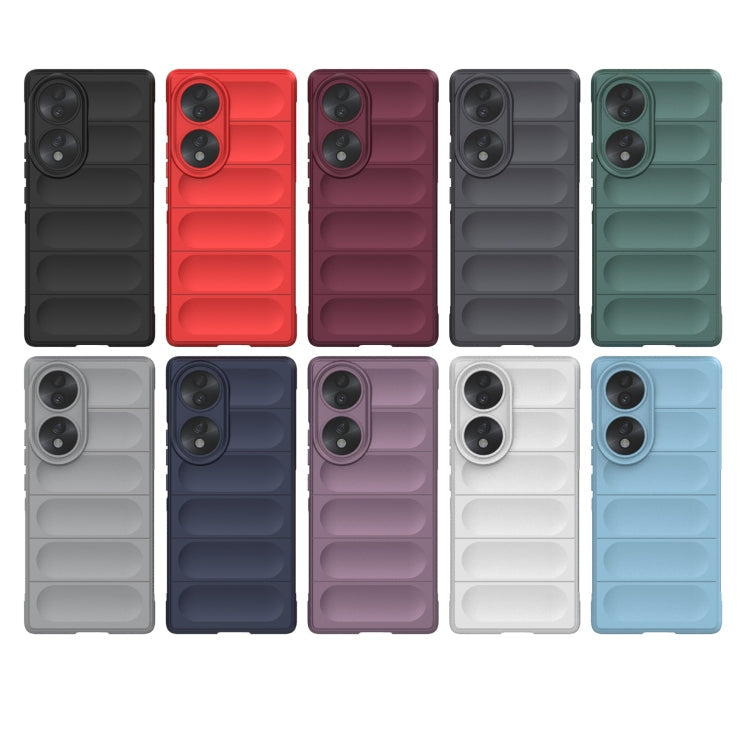 Magic Shield TPU + Flannel Phone Case, For Honor 70 5G, For Honor 70 Pro 5G