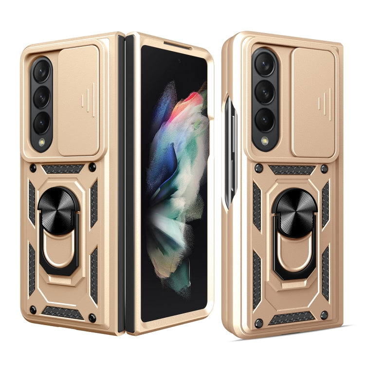 Sliding Camera Cover TPU+PC Phone Case, For Samsung Galaxy Z Fold4