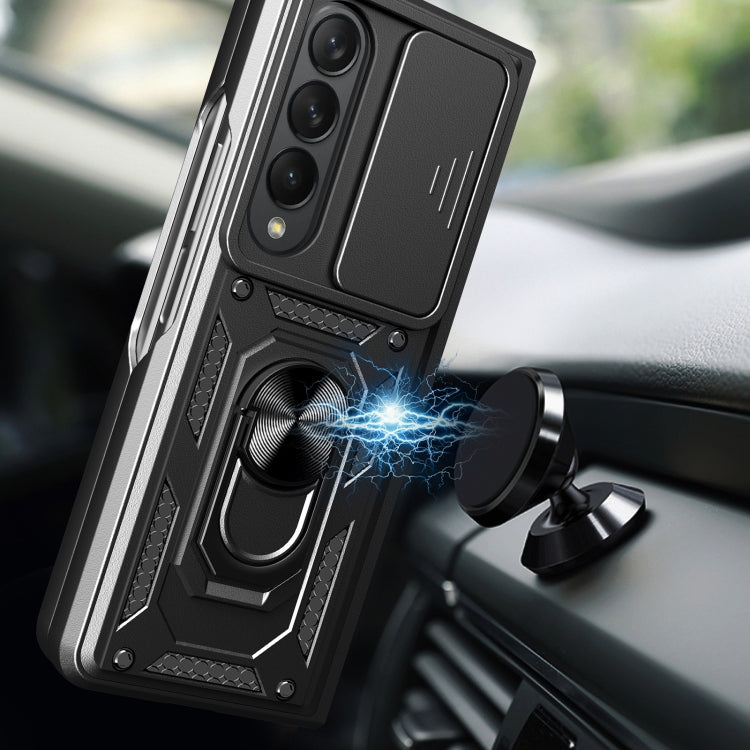 Sliding Camera Cover TPU+PC Phone Case, For Samsung Galaxy Z Fold4