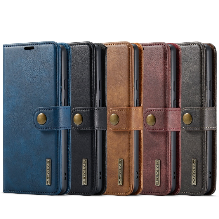 DG.MING Crazy Horse Texture Detachable Magnetic Leather Phone Case, For Google Pixel 6A, For Google Pixel 7, For Google Pixel 7 Pro, For OnePlus 10 Pro