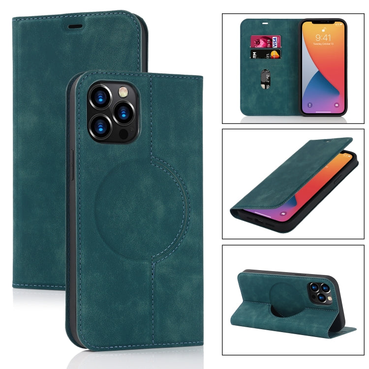 Wireless Charging Magsafe Leather Phone Case, For iPhone 13 Pro Max, For iPhone 13 Pro, For iPhone 13, For iPhone 12 Pro Max