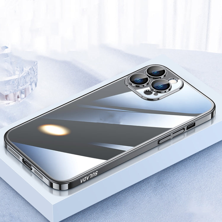 SULADA JINGJIA Series Lens Protector PC Phone Case, For iPhone 13, For iPhone 13 Pro, For iPhone 13 Pro Max, For iPhone 12