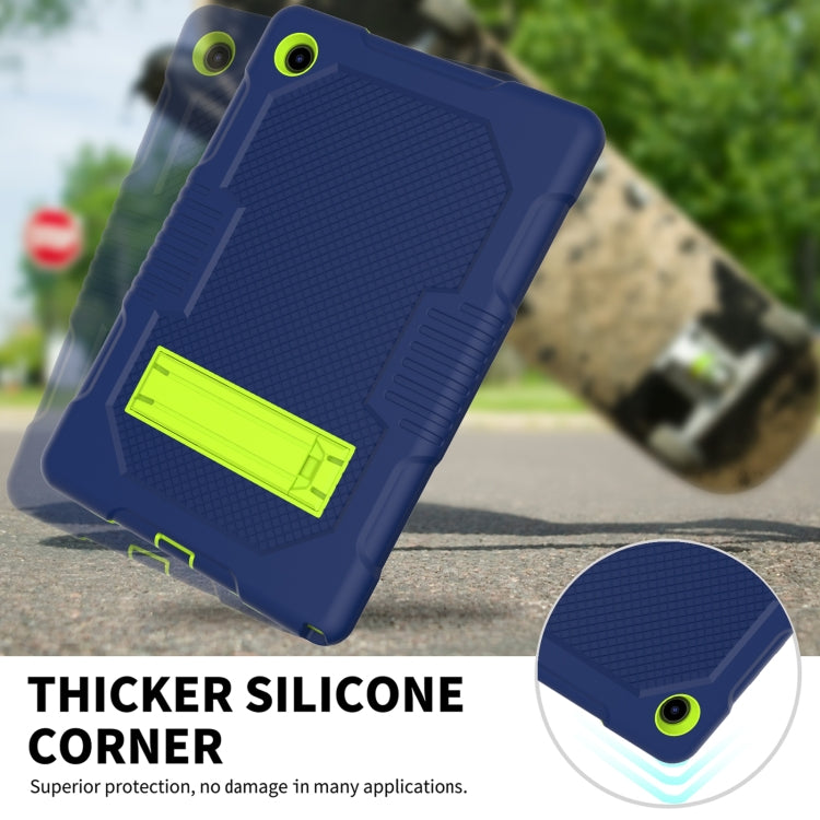 Contrast Color Robot Shockproof Silicone + PC Tablet Case, For Samsung Galaxy Tab A8 10.5 2021 X200