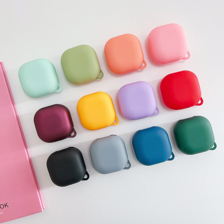 Earphone PC Solid Color Frosted Protective Case