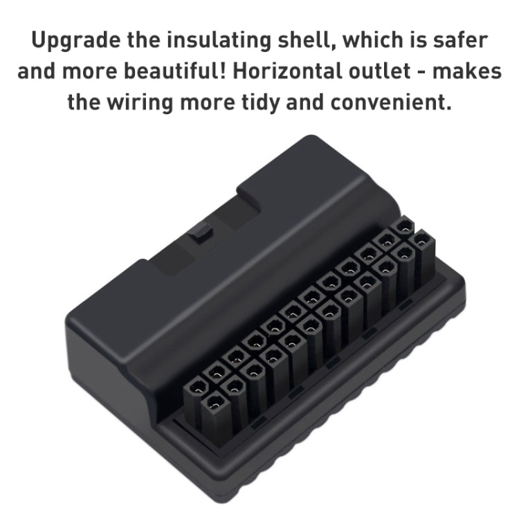 2 PCS ATX 24Pin 90 Degree Power Plug Adapter
