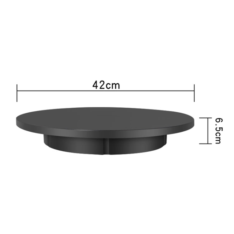 42cm Charging Rotating Display Stand Video Shooting Turntable, Load: 100kg, 42cm, Charging Power, US Plug, 42cm, Charging Power, EU Plug, 42cm, Charging Power, UK Plug, 42cm, Charging Power, AU Plug